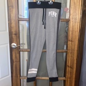 PINK Victorias Secret grey joggers